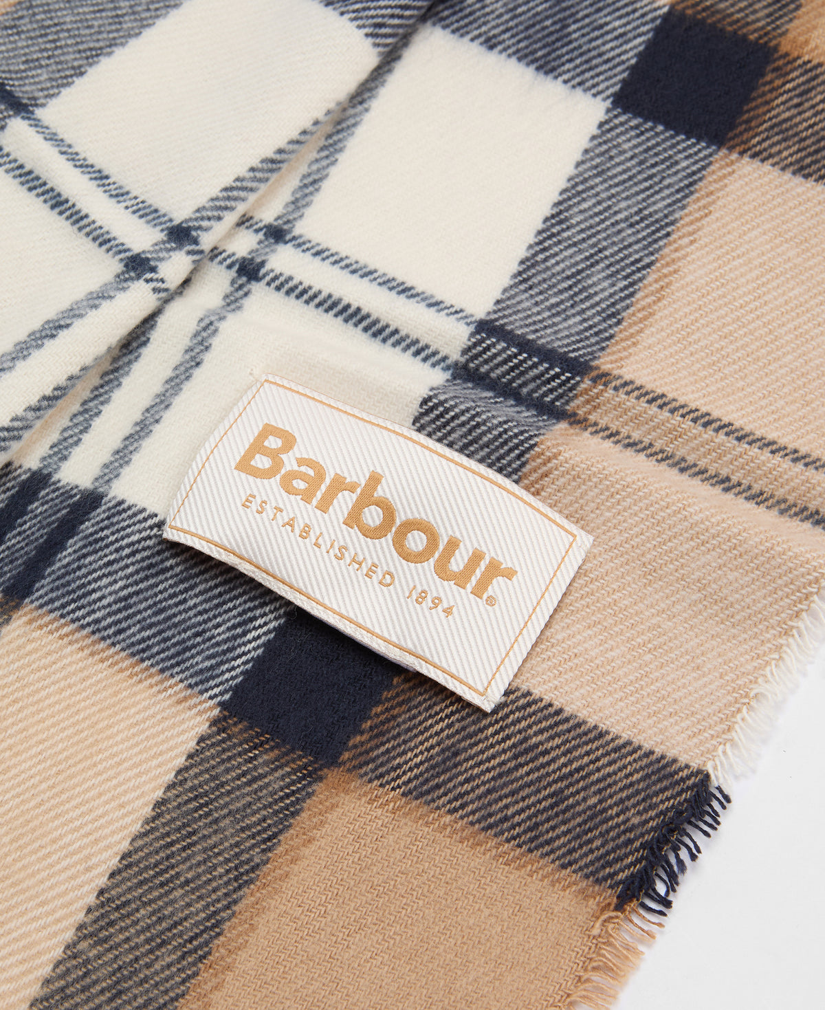 Barbour Dover Beanie/Scarf Hessian Tartan