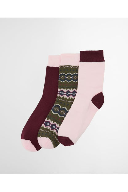 Barbour Helen Sock GS Olive