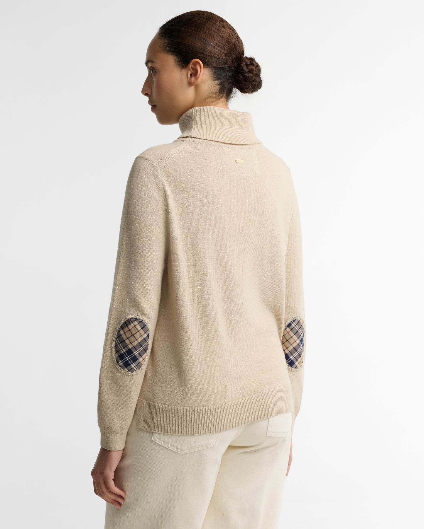 Barbour Pendle Knit Honey/Birchwood