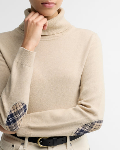Barbour Pendle Knit Honey/Birchwood