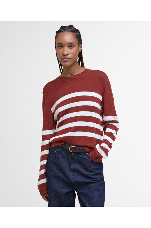 Barbour Demi Knit Burnt Henna