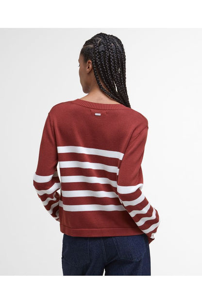 Barbour Demi Knit Burnt Henna