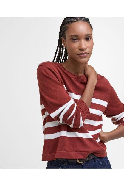 Barbour Demi Knit Burnt Henna