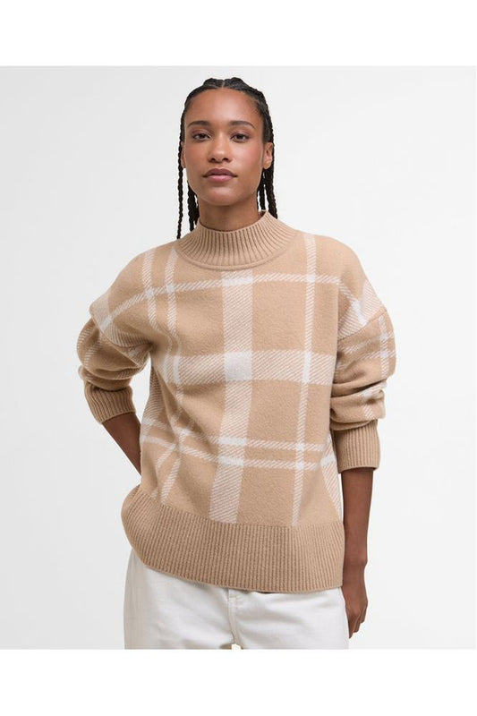 Barbour Harriet Knit Pale Camel