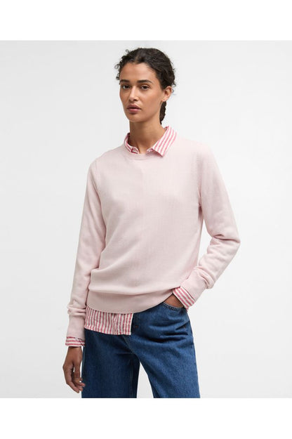 Barbour Oakley Knit Pink