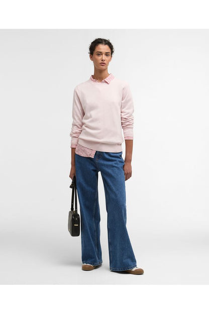 Barbour Oakley Knit Pink