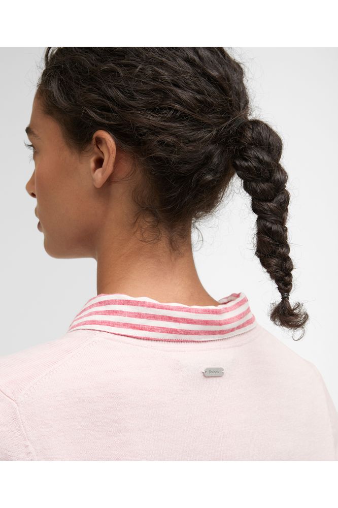 Barbour Oakley Knit Pink