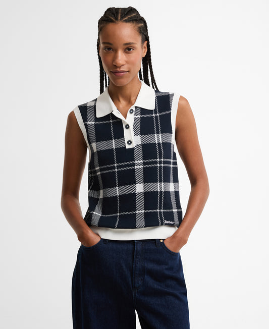 Barbour Allerdale Knitted Vest Multi Check