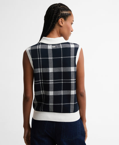 Barbour Allerdale Knitted Vest Multi Check