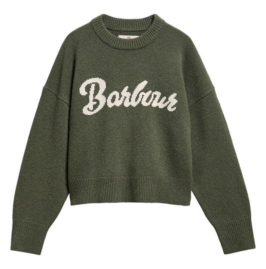 Barbour Ivybridge Knit Olive