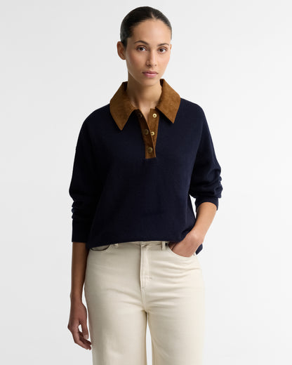 Barbour Ravenshill Knit Navy