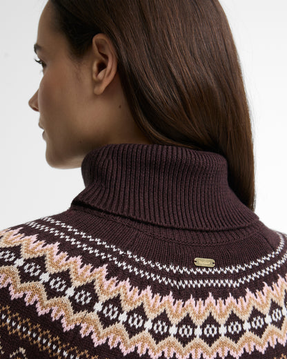 Barbour Darwen Knit Seal Brown