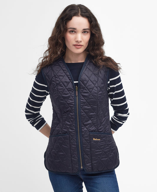 Barbour Fleece Betty Liner Navy