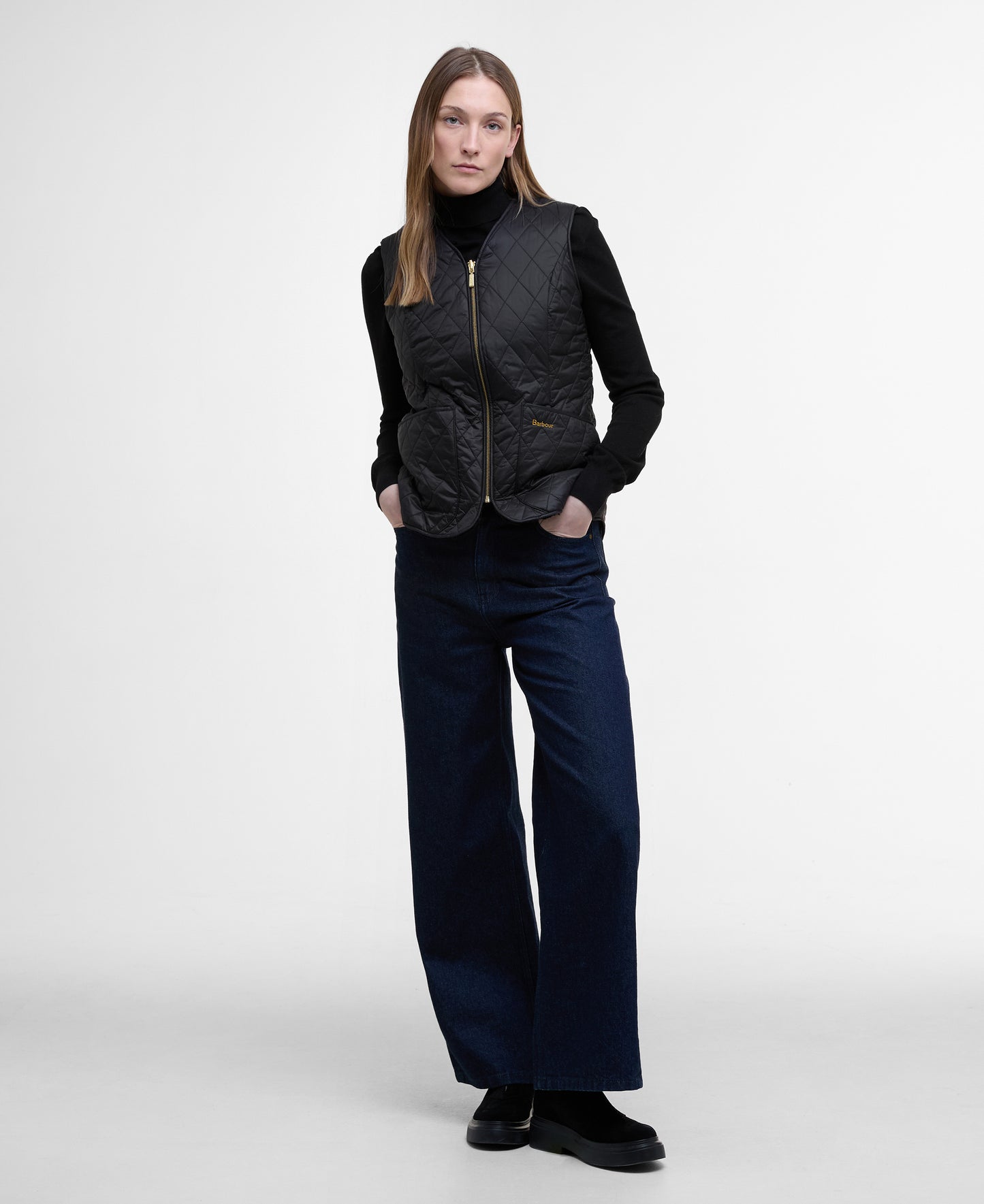 Barbour Markenfield Liner Jacket Black / Brown