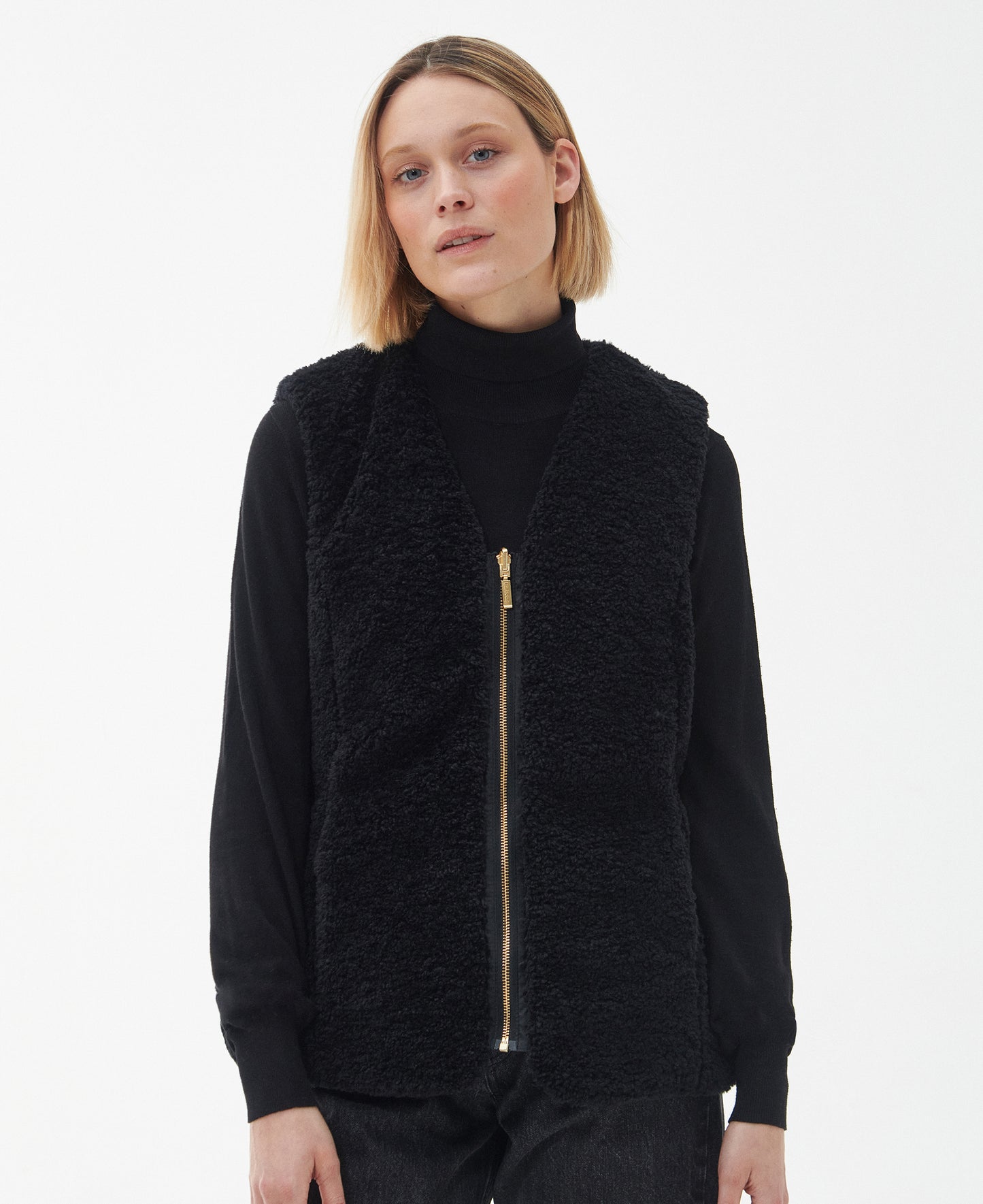 Barbour Markenfield Liner Jacket Black / Brown