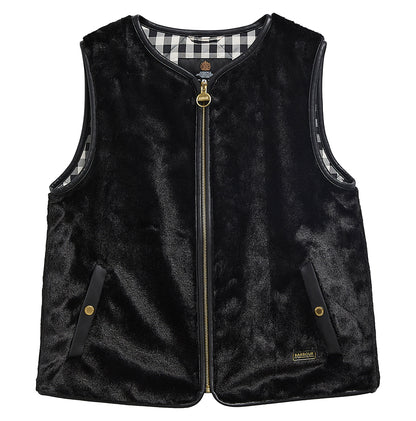 Barbour Oulton Faux Fur Liner Black