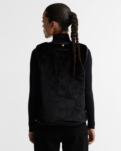 Barbour Oulton Faux Fur Liner Black