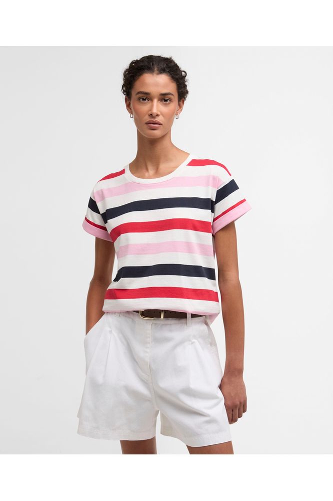 Barbour Lyndale Top Poppy Red