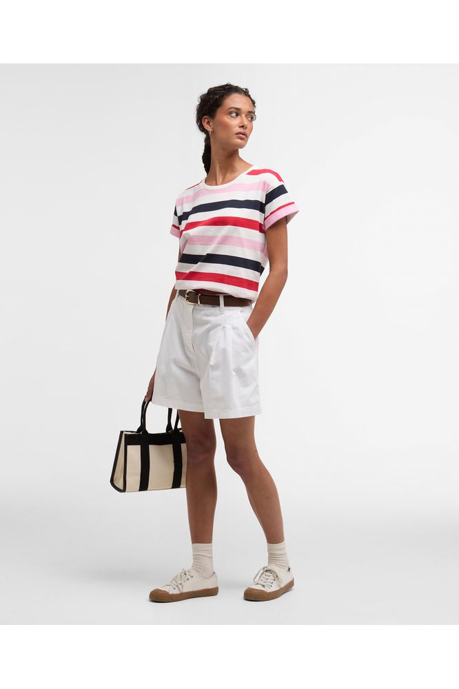 Barbour Lyndale Top Poppy Red
