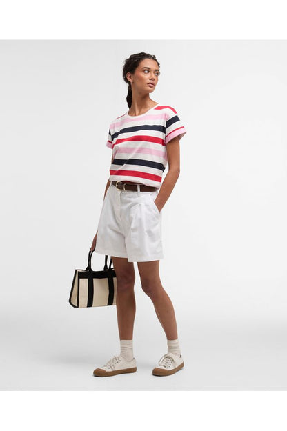 Barbour Lyndale Top Poppy Red