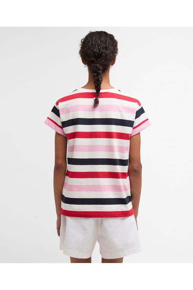 Barbour Lyndale Top Poppy Red