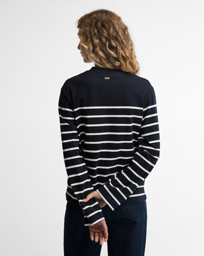 Barbour Harling Top Dark Navy/Cloud