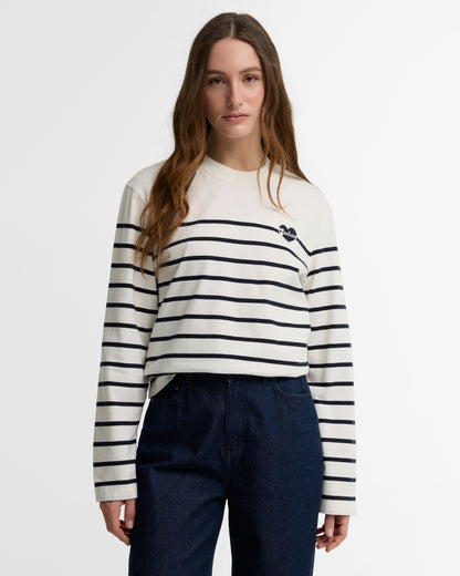 Barbour Harling Cloud/Dark Navy