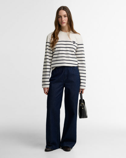 Barbour Harling Cloud/Dark Navy
