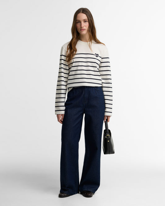 Barbour Harling Cloud/Dark Navy