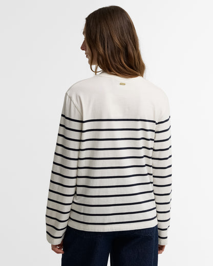 Barbour Harling Cloud/Dark Navy