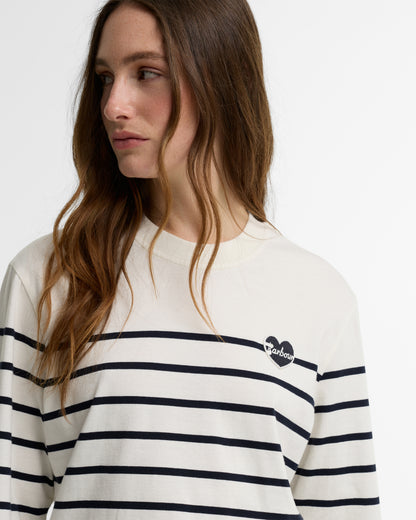Barbour Harling Cloud/Dark Navy