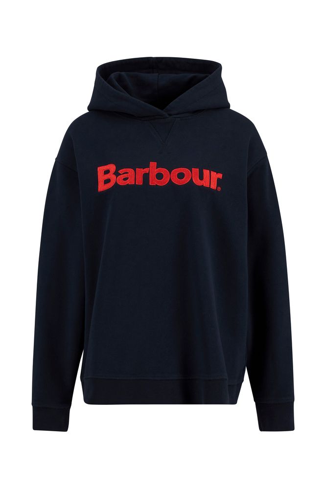 Barbour Hartland Hoodie Navy