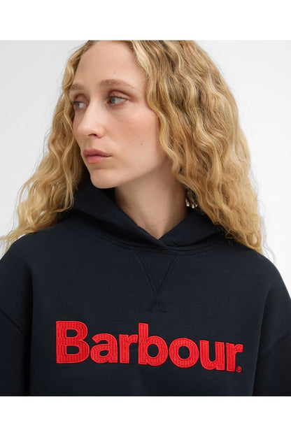 Barbour Hartland Hoodie Navy