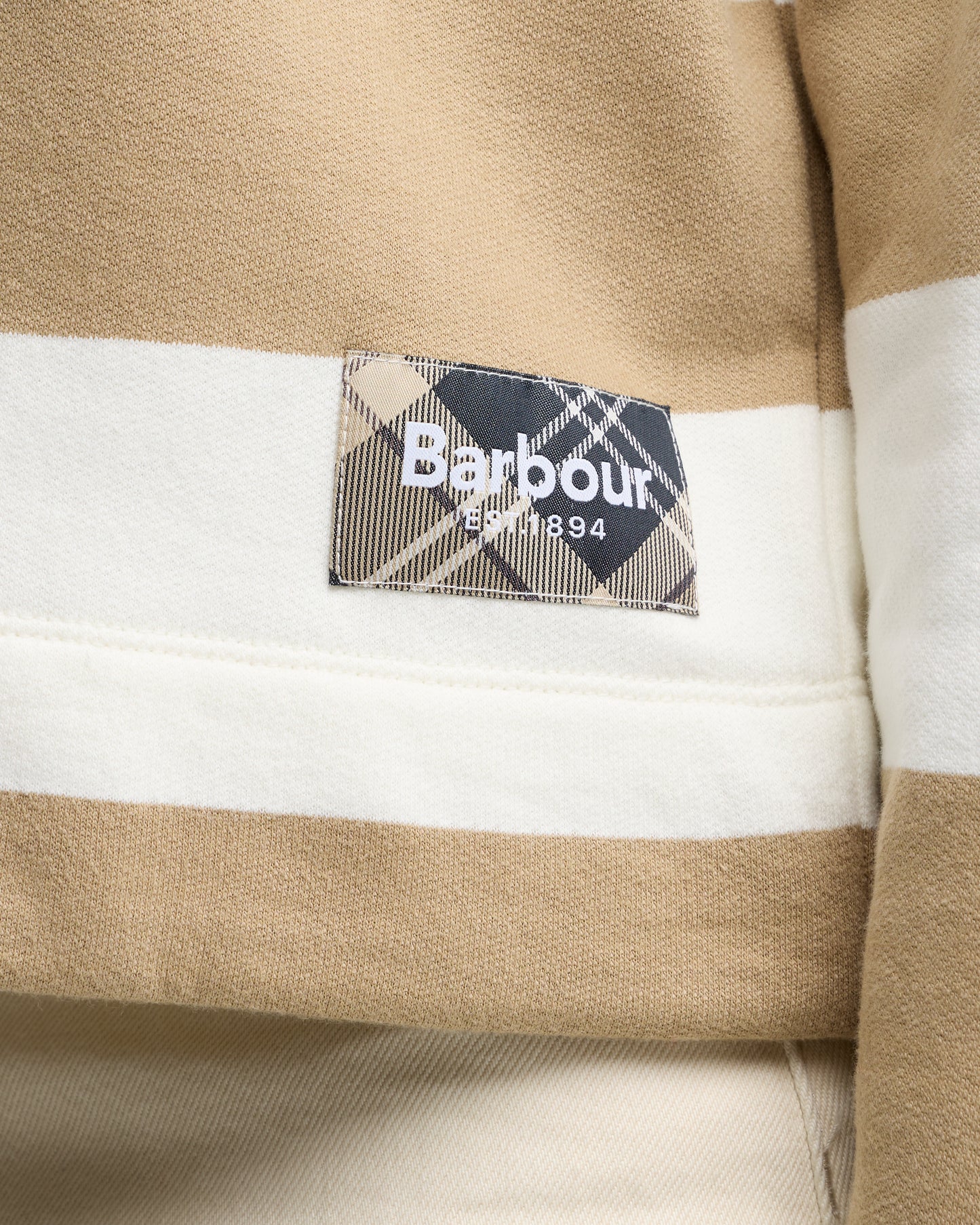 Barbour Eva Sweatshirt Cloud/Warm Trench