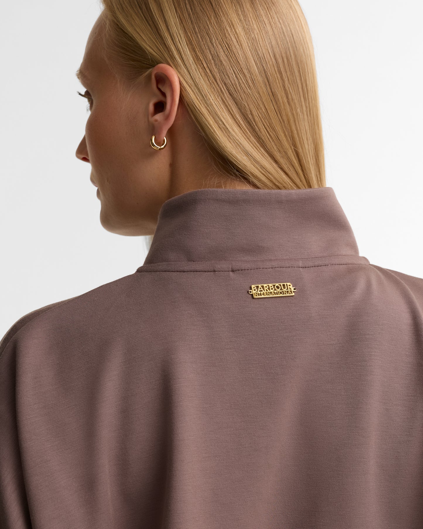 Barbour Kemora Half Zip Knitwear Truffle