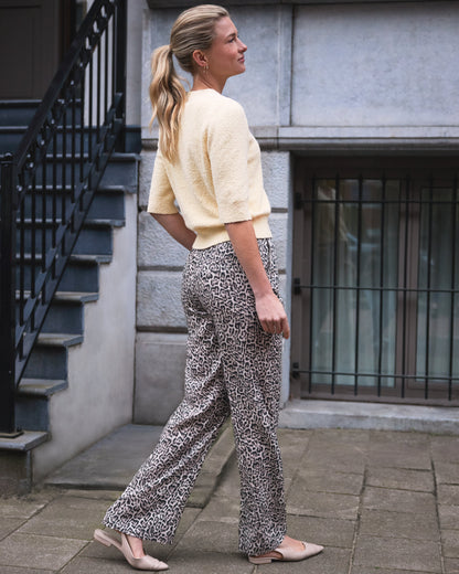 Red Button Colette Leopard Trouser