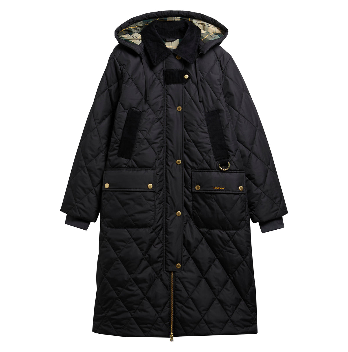 Barbour Rudson Quilt Black/Ancient