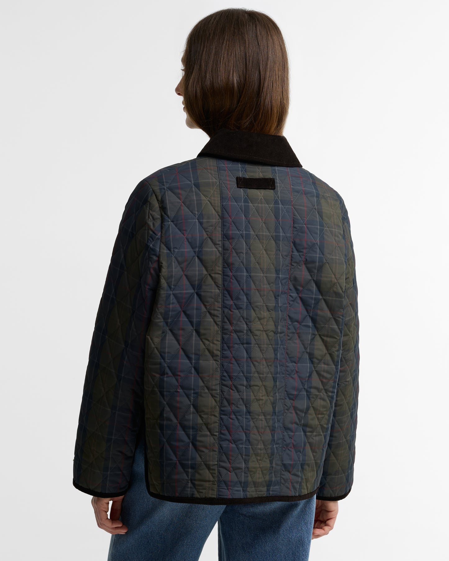 Barbour Ainsdale Check Jacket Shadow