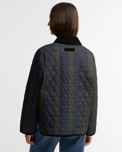 Barbour Ainsdale Check Jacket Shadow