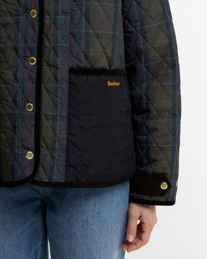 Barbour Ainsdale Check Jacket Shadow