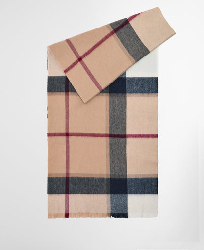 Barbour Rosefield Scarf Hessian Tartan