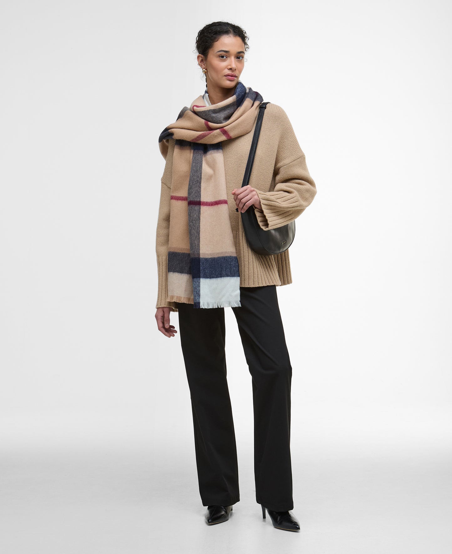Barbour Rosefield Scarf Hessian Tartan