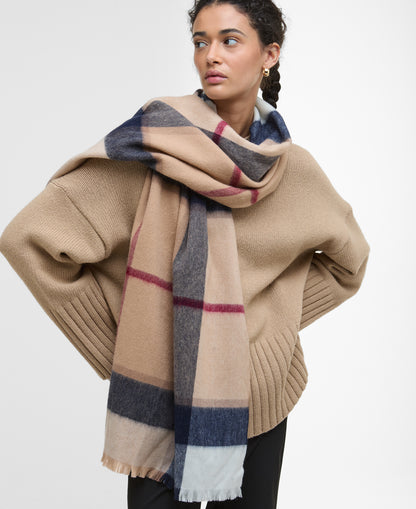 Barbour Rosefield Scarf Hessian Tartan
