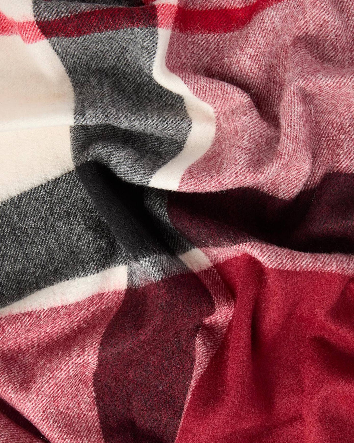 Barbour Rosefield Scarf Light Cardinal Tartan