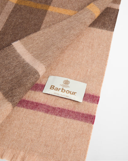 Barbour Rosefield Scarf Muted Tartan