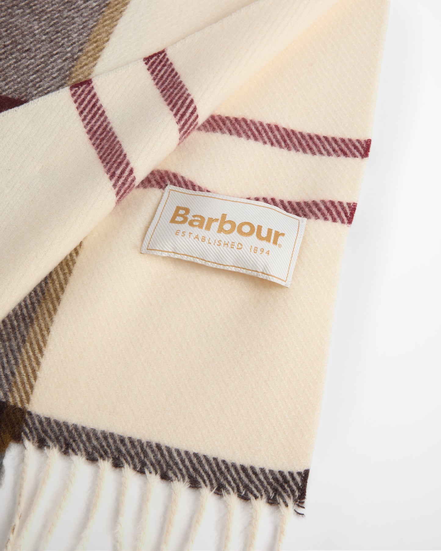 Barbour Harriet Scarf Light Muted Tartan