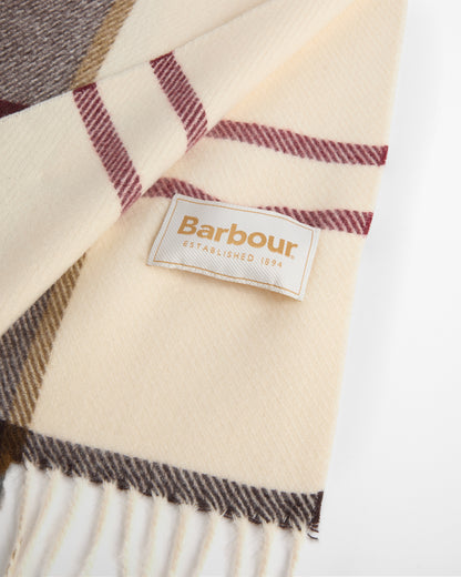 Barbour Harriet Scarf Light Muted Tartan