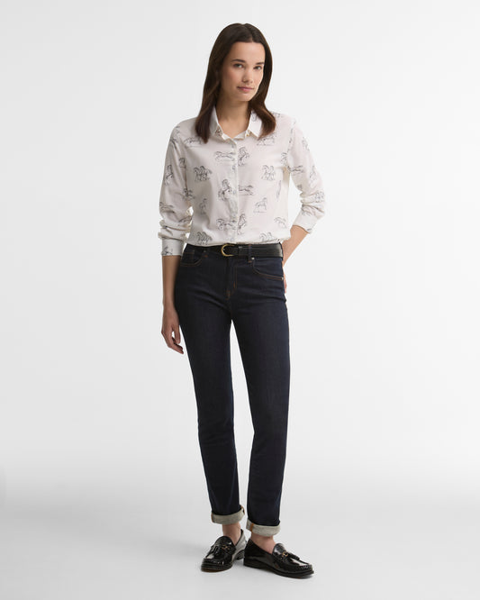 Barbour Safari Shirt Multi Horse