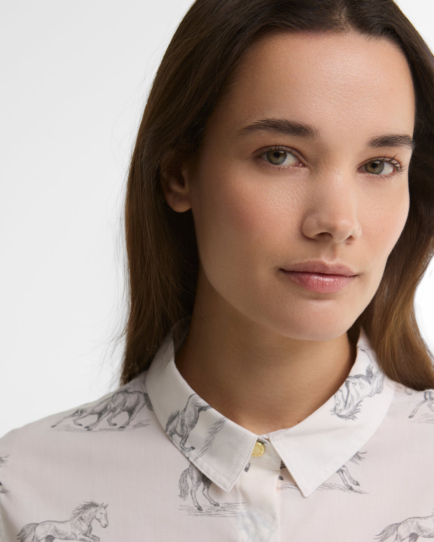 Barbour Safari Shirt Multi Horse