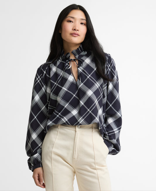 Barbour Baiton Top Dark Navy